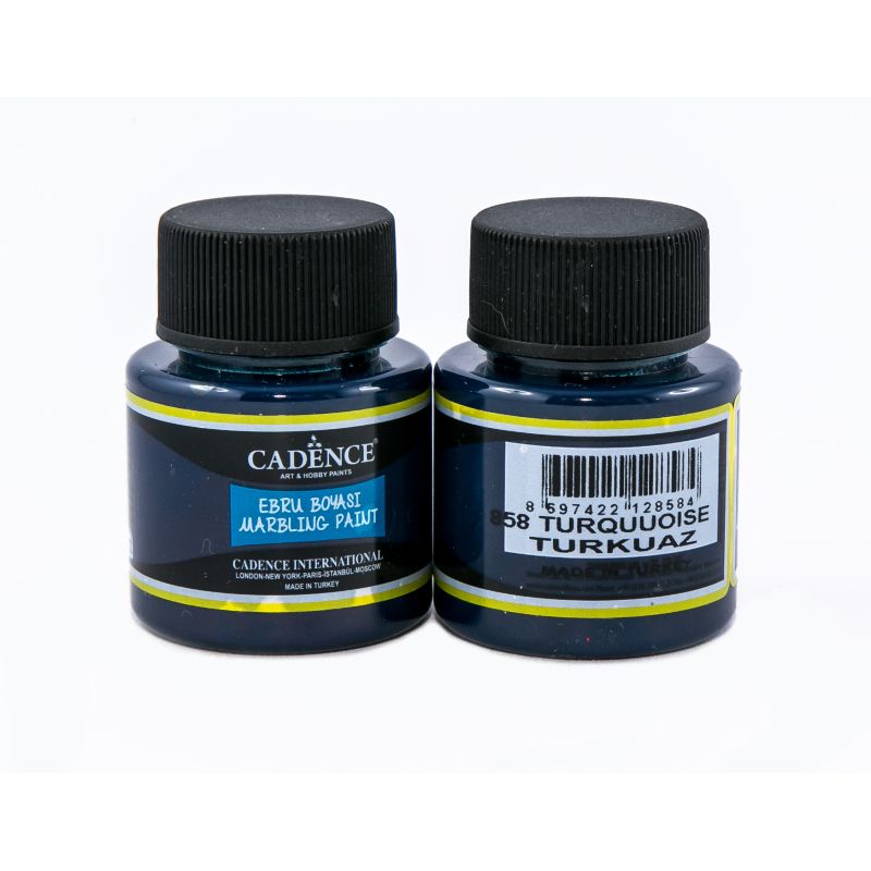 Farba ebru marbling 45ml turkus