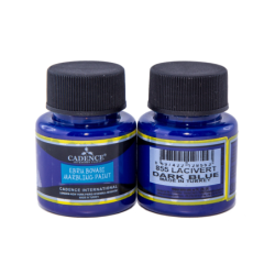 Farba ebru marbling 45ml ciemny niebieski
