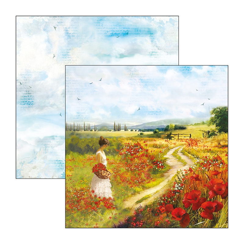 Under the Tuscan zestaw 24 kartek rozm. 15x15cm
