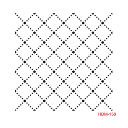 Szablon Home Decor mini 25x25 cm HDM158