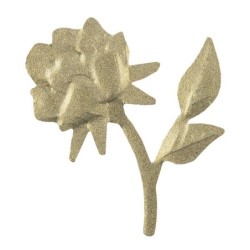 Dziurkacz wycinająco tłoczący Róża 4,7 cm x 4,6 cm