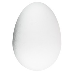 Jajko styropianowe 2-częściowe Ø 21cm wys. 30cm