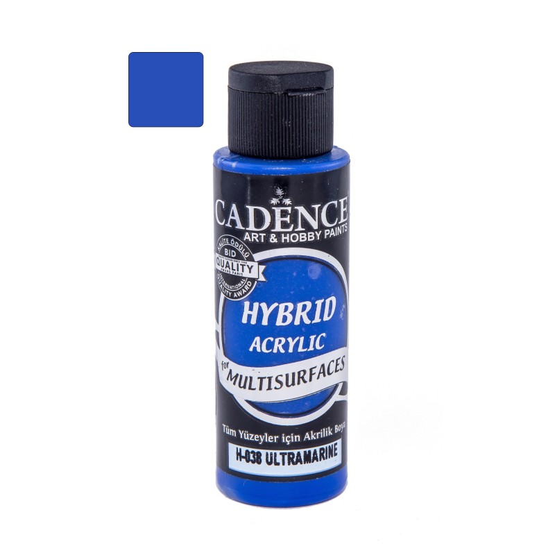 Cadence Farba Akrylowa Hybrydowa, Ultramaryna 70 ml