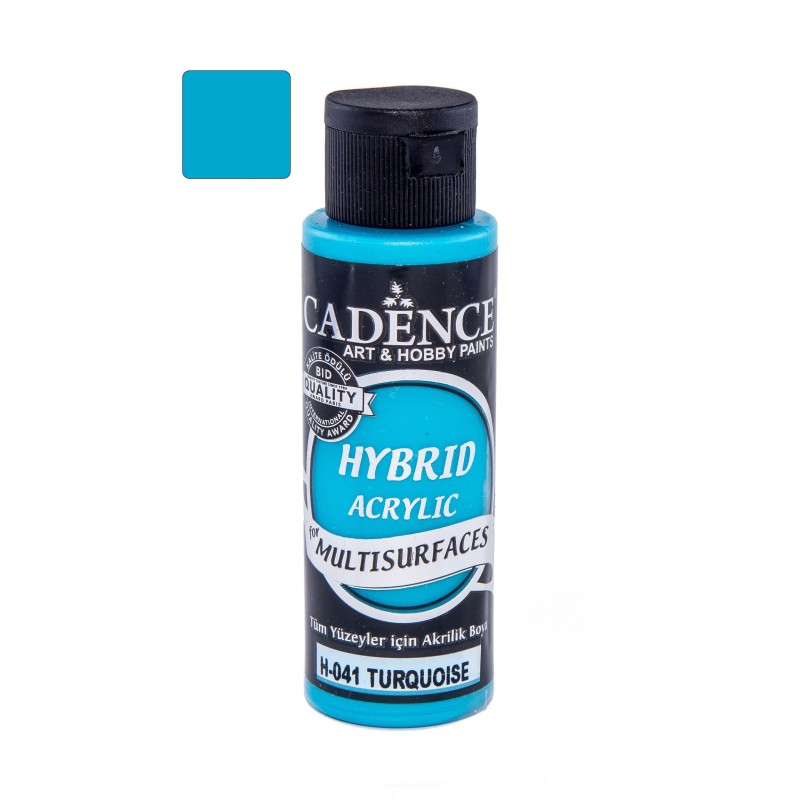 Cadence Farba Akrylowa Hybrydowa, Turkusowy 70 ml