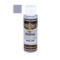 Farba akrylowa Premium 70 ml, szary