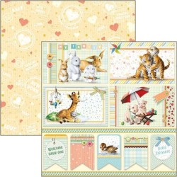 My First Year Cards&Tags arkusz papieru 30,5 x 30,5 cm