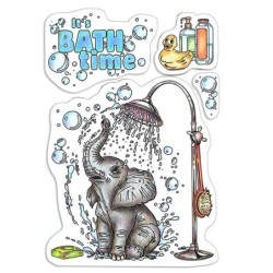 Ciao Bella stemple, zestaw rozm. 10x15 cm, It's Bath Time