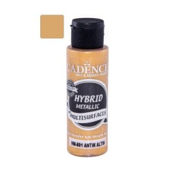 Farba hybrydowa metalik 70ml, antyczne złoto