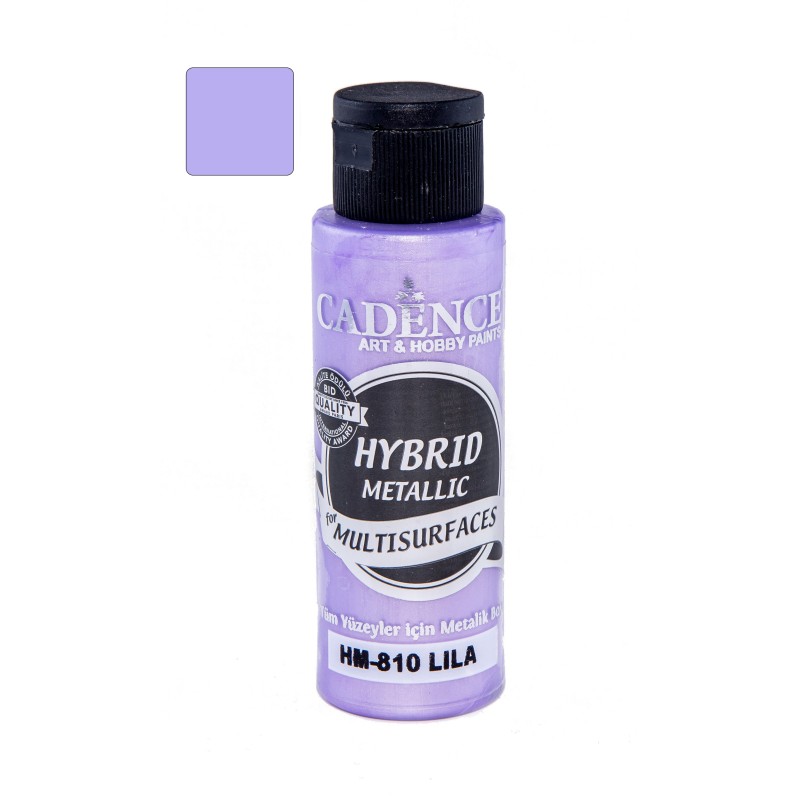 Farba hybrydowa metalik 70ml, lila
