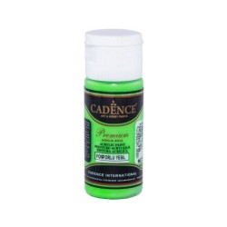 Farba Premium fluorestencyjna 25ml, zielona