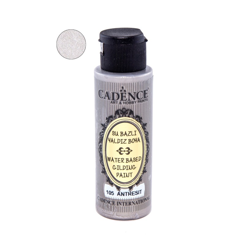 Farba metalizowana Gilding 70ml, antracyt