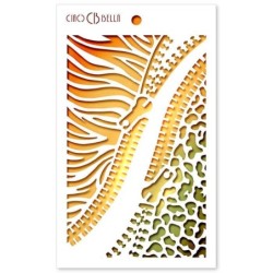 Szablon Ciao Bella 12cm x 20cm MSB002