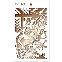 Szablon Ciao Bella 12cm x 20cm MSB007