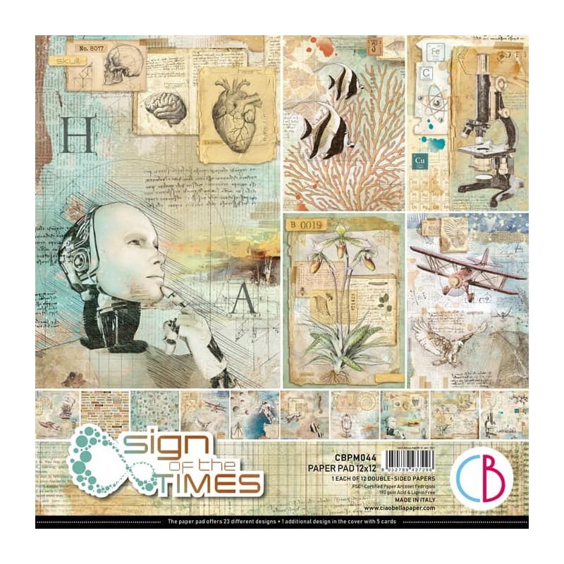 Sign of the Times zestaw 12 kartek rozm. 30,5 x 30,5 cm