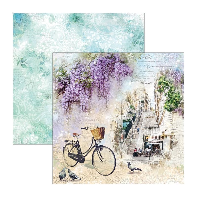 Notre Vie Paper zestaw 12 kartek rozm. 30,5 x 30,5 cm