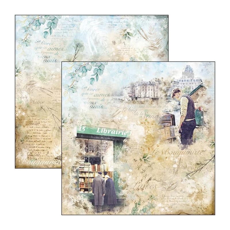 Notre Vie Paper zestaw 12 kartek rozm. 30,5 x 30,5 cm
