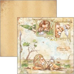 Aesop's Fables zestaw, 24 kartki, rozm. 15cm x 15cm