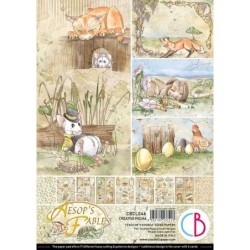 Aesop's Fables zestaw, 9 kartek, rozm. A4