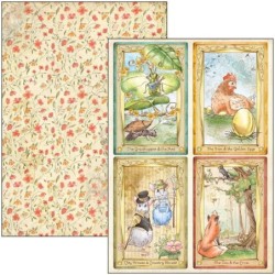 Aesop's Fables zestaw, 9 kartek, rozm. A4