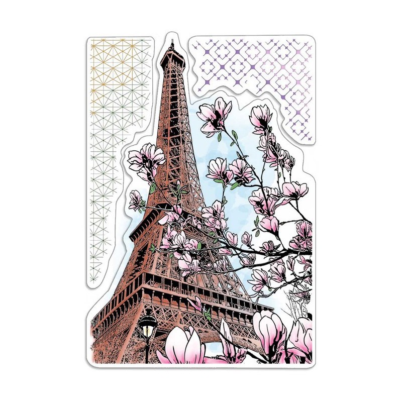 Stemple zestaw 10x15cm, Le Magnolia