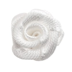 Róże satynowe, Ø 1,5cm, białe, 50 szt