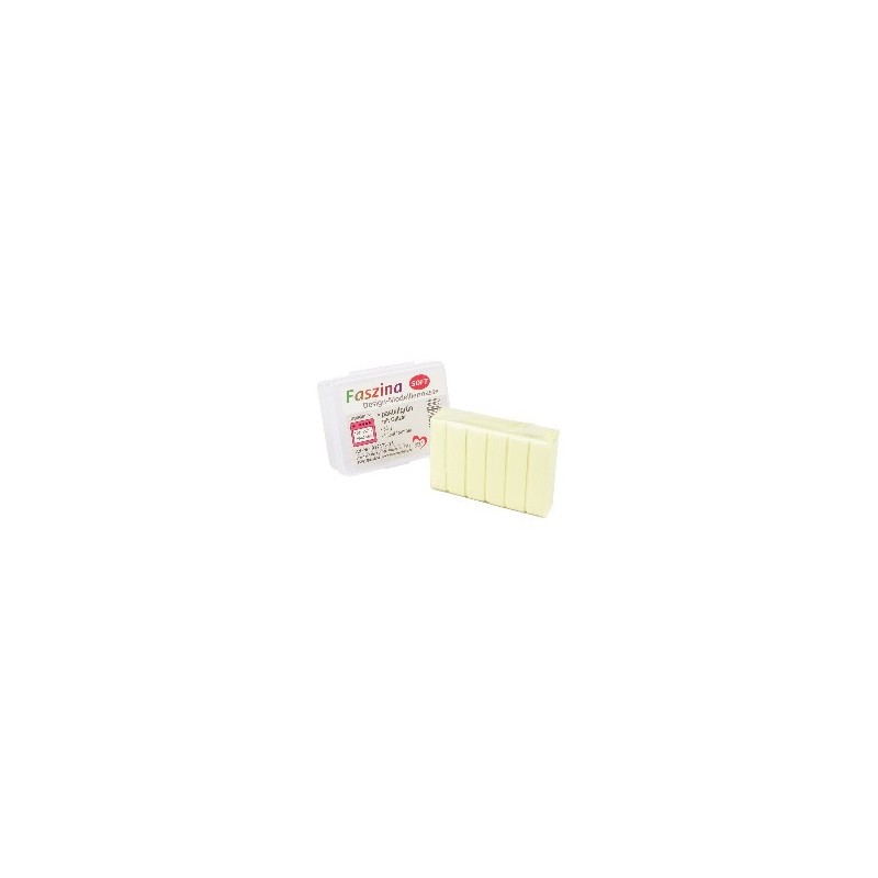 Modelina termoutwardzalna, Faszina Soft 55g, brokat, pastelowa zieleń