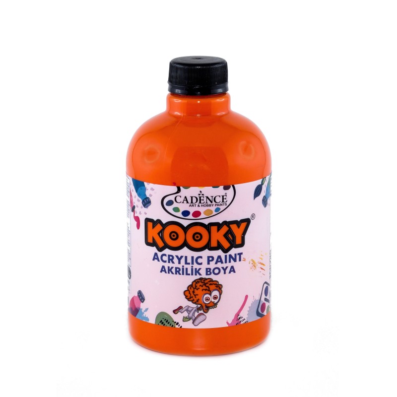 Farba akrylowa Kooky, pomarańcz 500ml