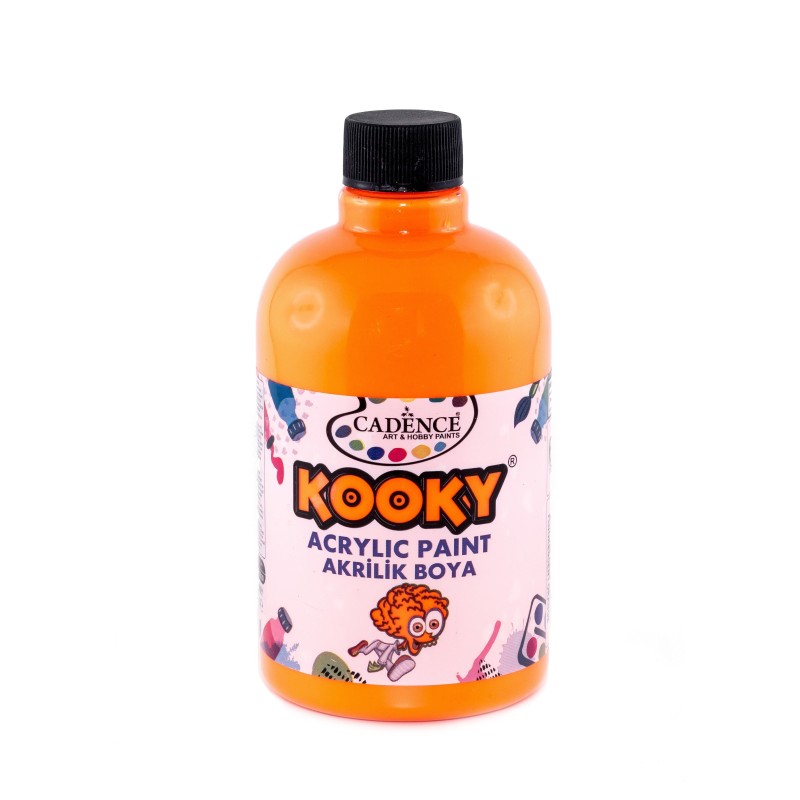 Farba akrylowa Kooky, f. pomarańcz 500ml