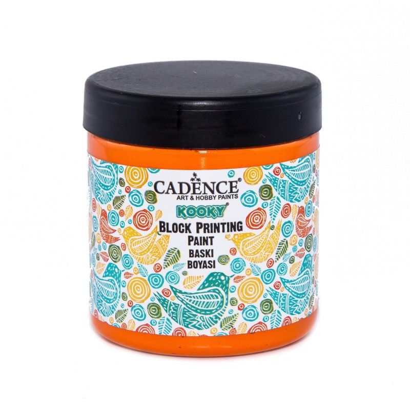 Farba do linorytu Kooky 250ml, pomarańcz