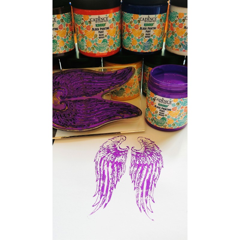 Farba do linorytu Kooky 250ml, pomarańcz