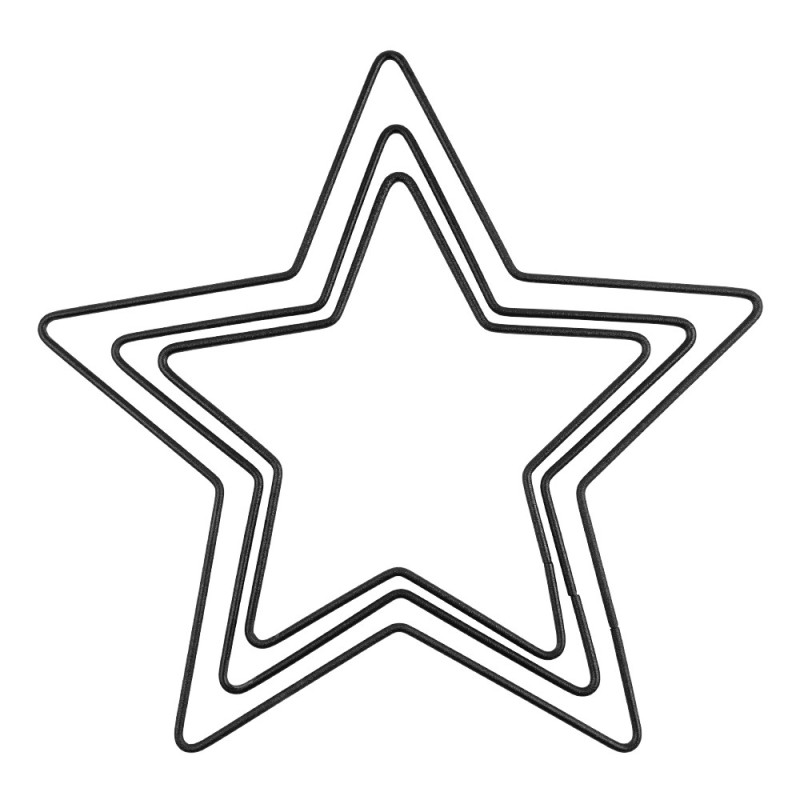 metalowe pierscienie gwiazdy