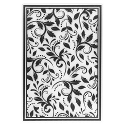 Folder do wytłaczania, Listkowe ornamenty, rozm. 15cm x 10cm