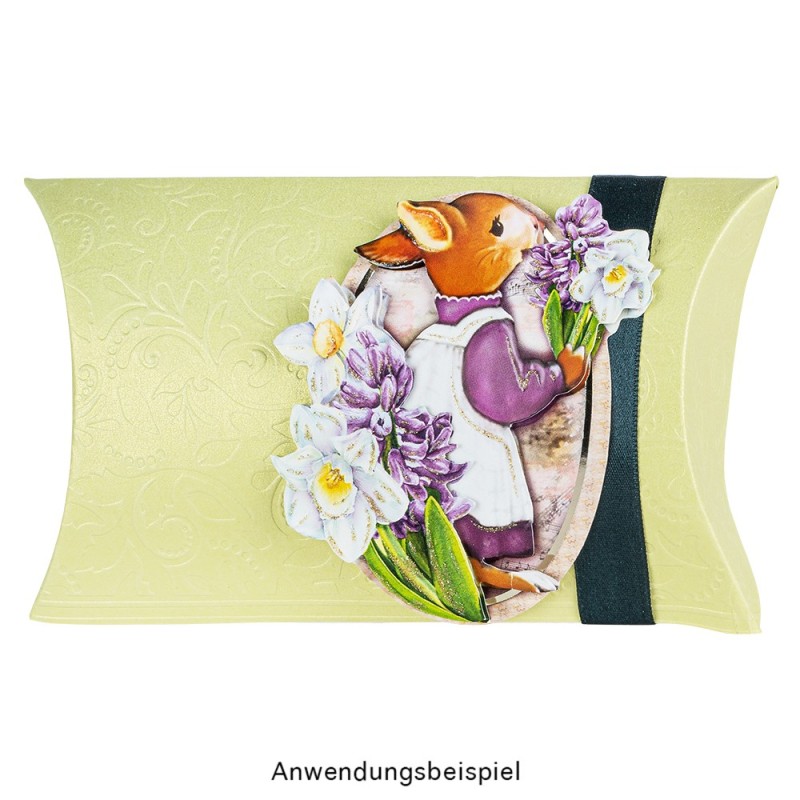 Folder do wytłaczania, Listkowe ornamenty, rozm. 15cm x 10cm