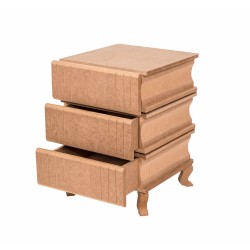 Pudełko mdf książka, 3 poziomy, farby akrylowe Kooky gratis