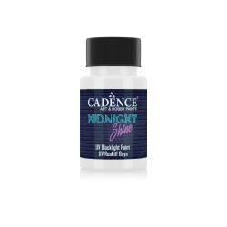 Cadence Midnight Shine – farba akrylowa UV fluorescencyjna do tkanin