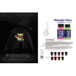 Cadence Midnight Shine pomarańcz– farba akrylowa UV