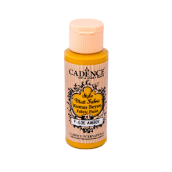 Farba matowa do tkanin Cadence 59 ml, amber