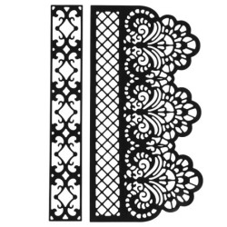 Wykrojnik do papieru ORNAMENT 2szt