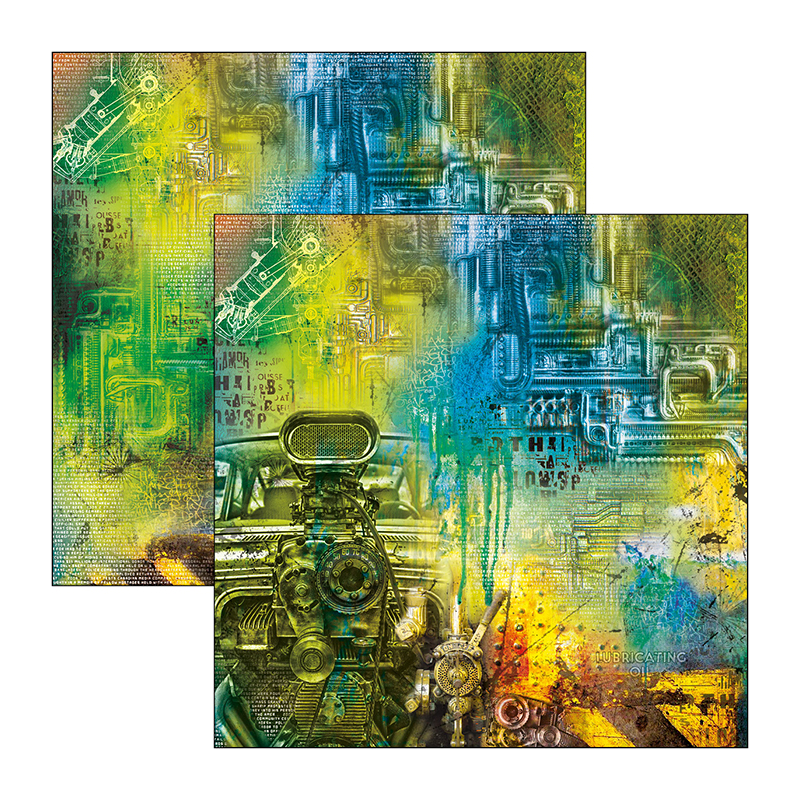 Start your engines zestaw 12 kartek 30,5 x 30,5cm