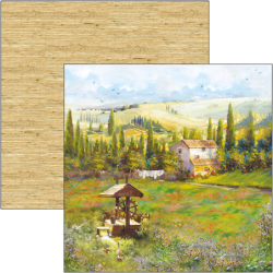 Under the Tuscan zestaw 24 kartek rozm. 15x15cm