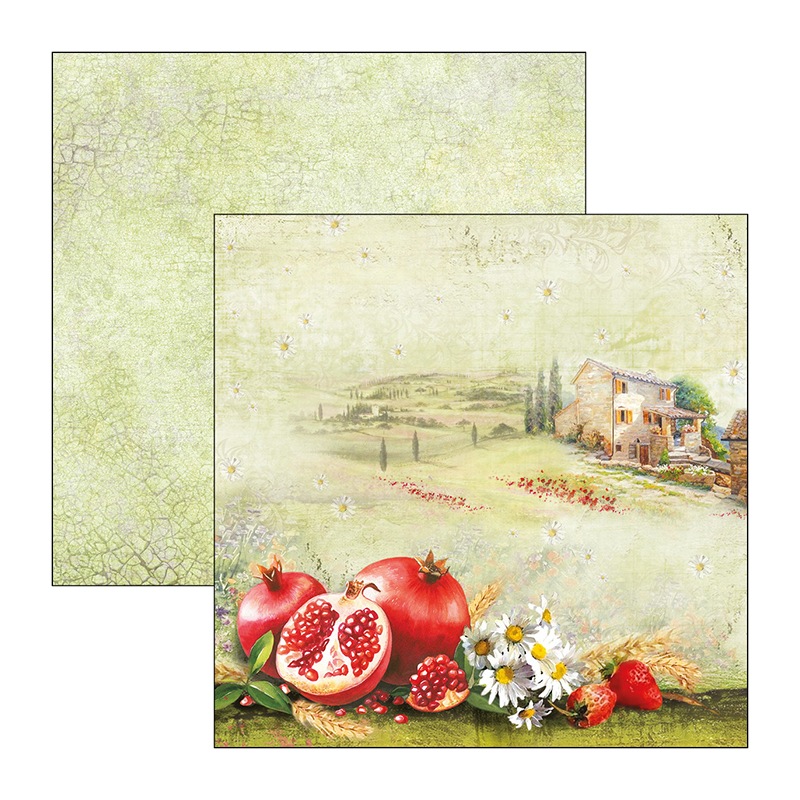 Under the Tuscan zestaw 24 kartek rozm. 15x15cm