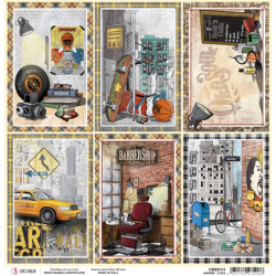 Hipster rozm. 30,5x30,5cm  CBSS113