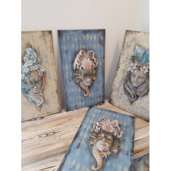 Maska męska 19x30cm