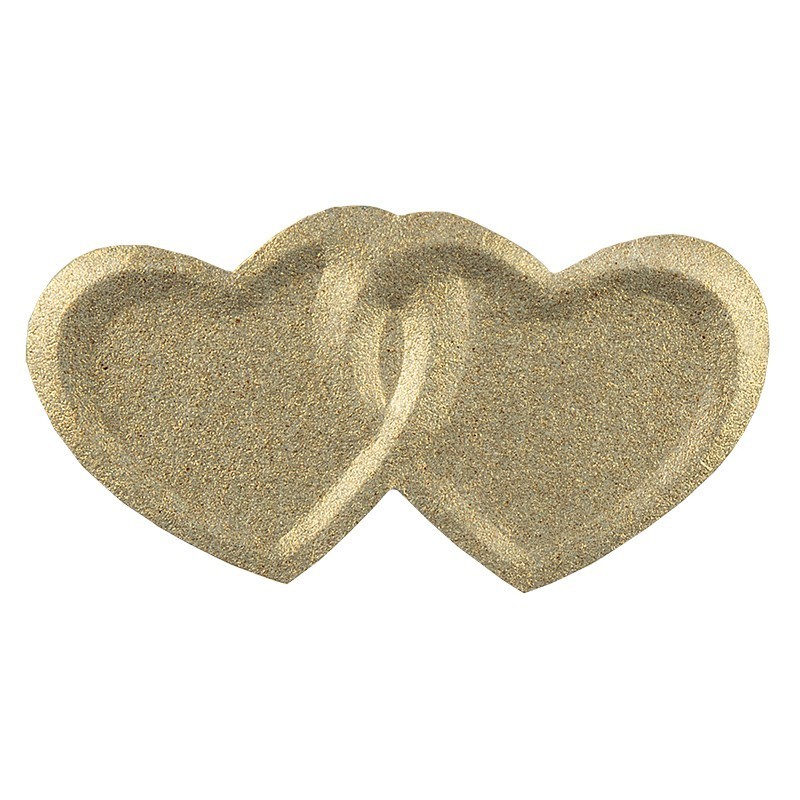 Dziurkacz tnąco wytłaczający - serca 4,3 cm x 2,3 cm