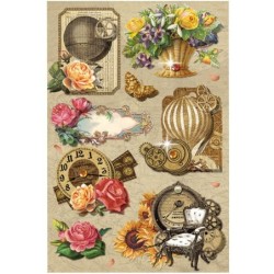 Naklejki 3d, vintage 12,7...