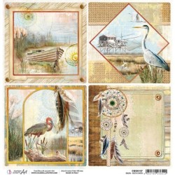 Delta cards, arkusz papieru rozm. 30,5 x 30,5 cm