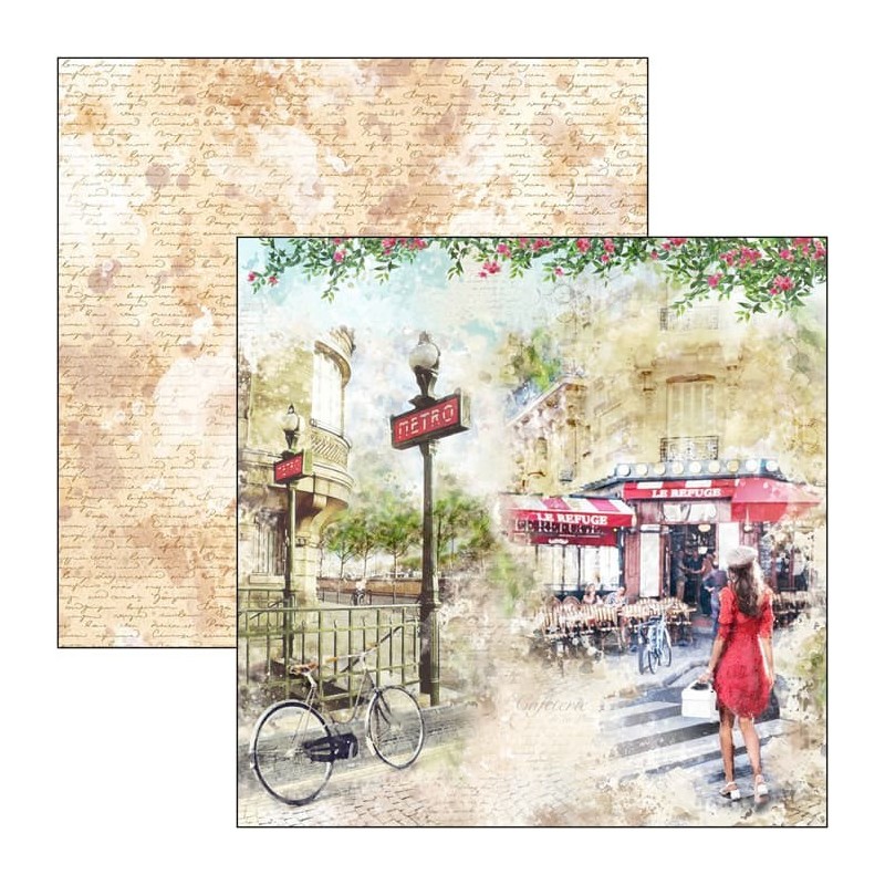 Notre Vie Paper zestaw 12 kartek rozm. 30,5 x 30,5 cm