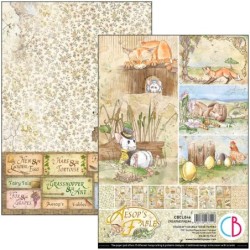 Aesop's Fables zestaw, 9 kartek, rozm. A4