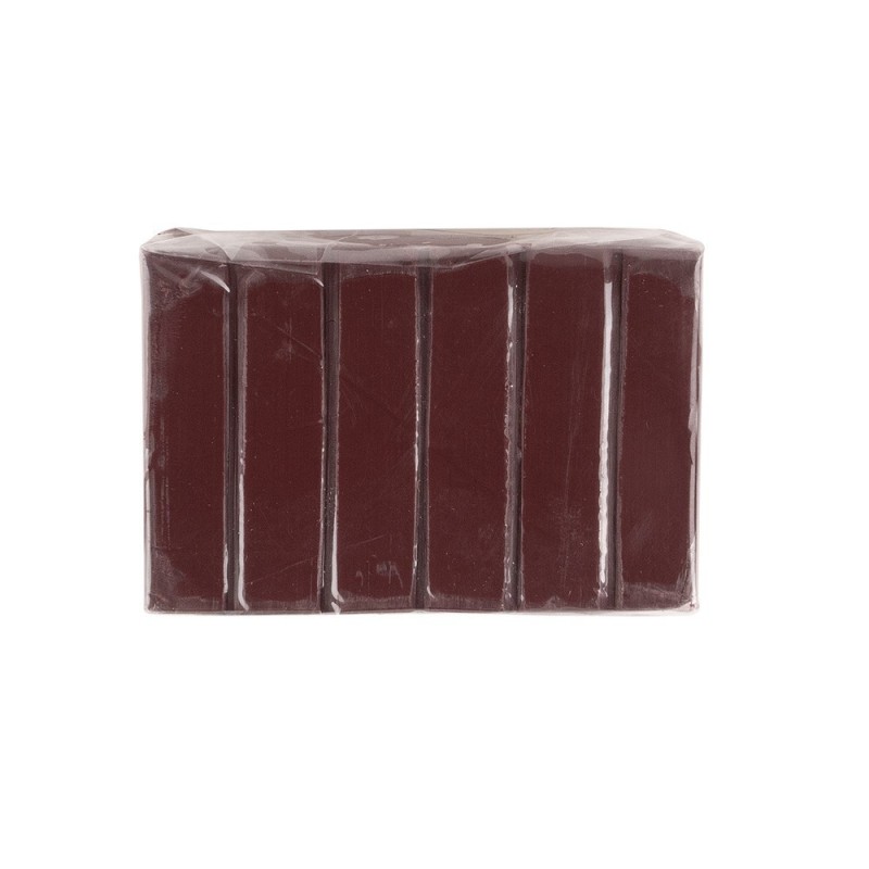 Modelina termoutwardzalna, Faszina soft 55g, brąz