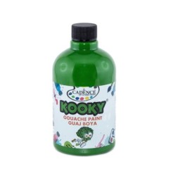 Gwasz KOOKY 500 ml – zielony Kolor dla Dzieci i Artystów